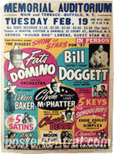 Biggest show star 1957 concert poster